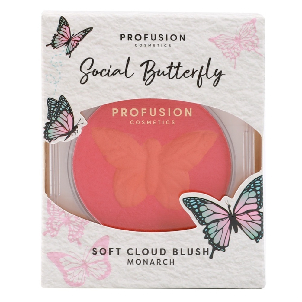 Profusion Cosmetics – Social Butterfly Soft Cloud Blush (Monarch)